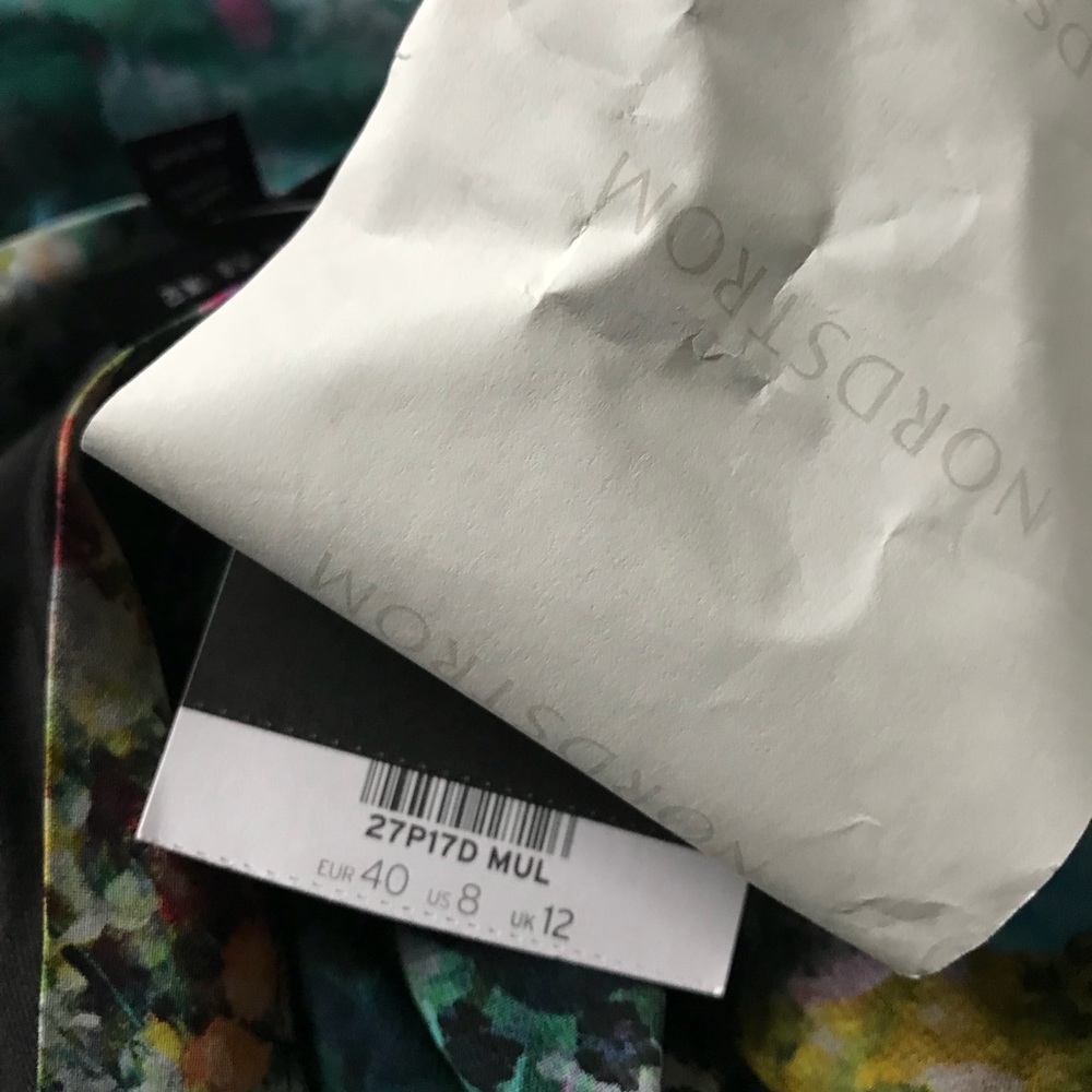 Topshop Blurry Floral Skirt - Picture 8 of 8